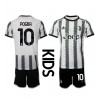Juventus Paul Pogba #10 Hjemmedraktsett Barn 2022-23 Kortermet (+ korte bukser)